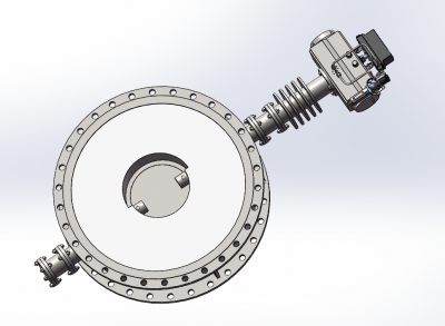 超高温内衬蝶阀